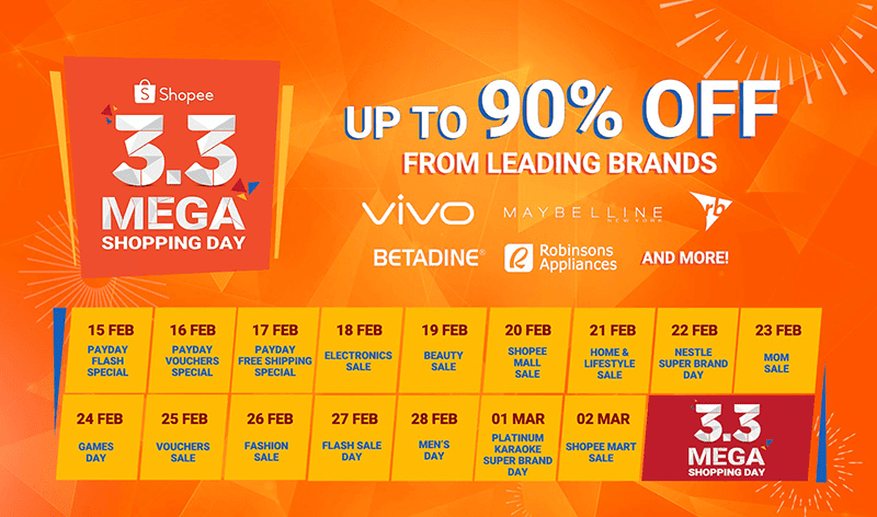 Shopee announces  mega shopping day deals and savings