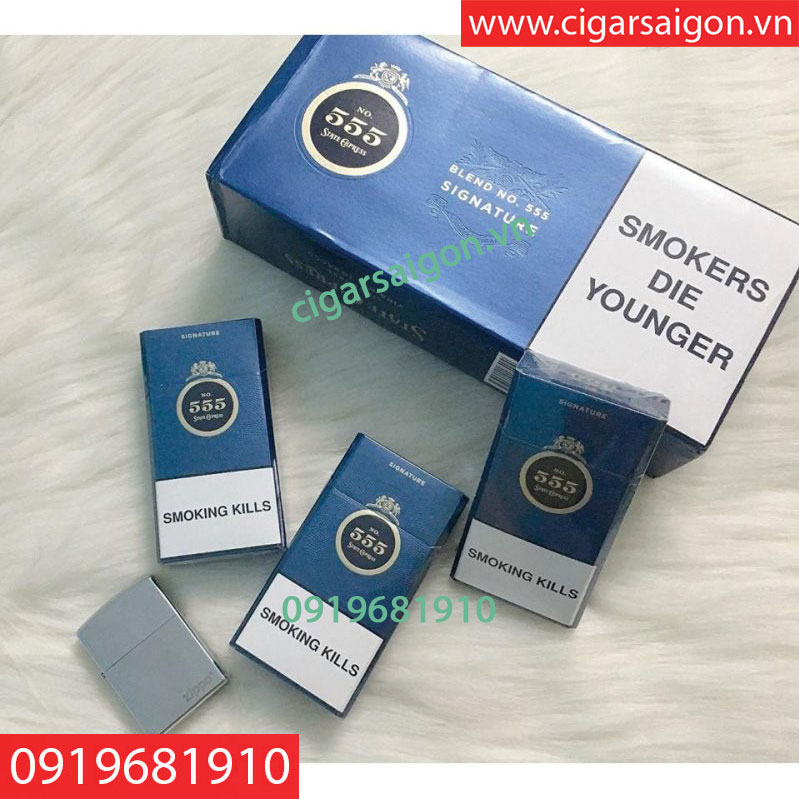 Thuốc lá ba số 555, giá và chất lượng mới nhất 2025