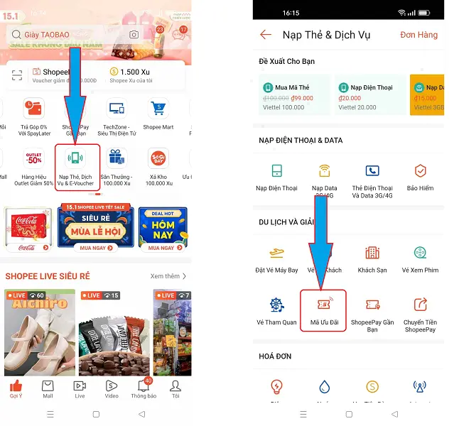 E voucher shopee là gì