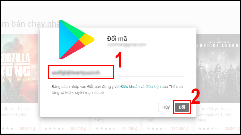 Video cách nhận mã quà tặng redeem miễn phí trên google play