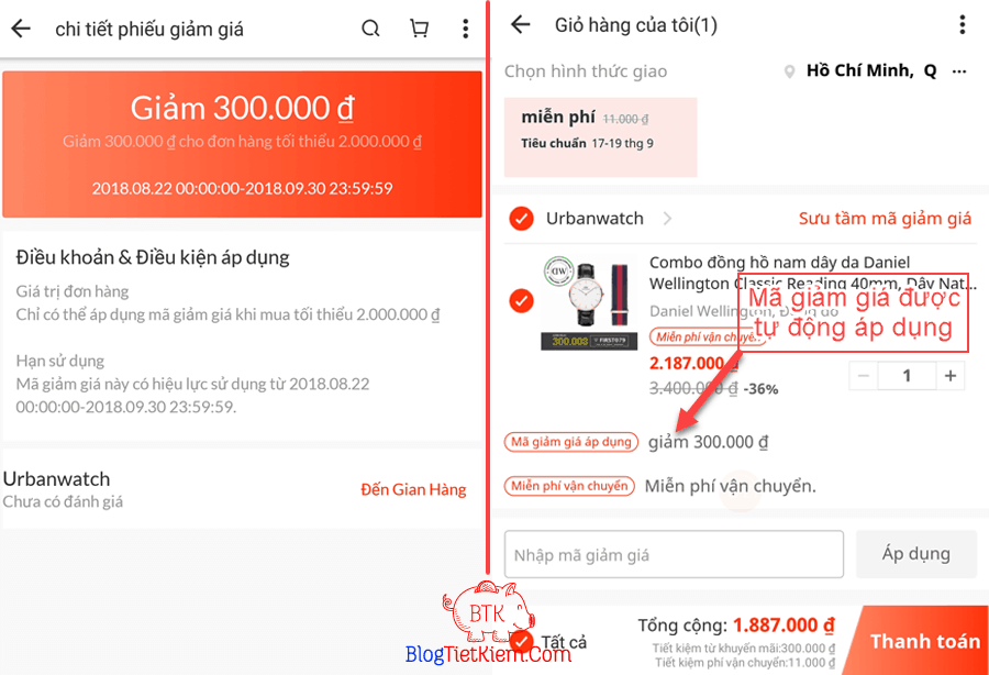 Mã giảm giá lazada hôm nay