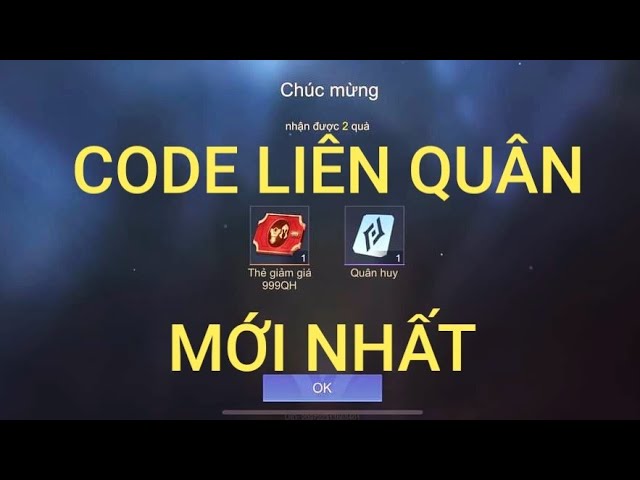 Code thẻ giảm giá liên quân 2023, cập nhật mới nhất và hướng dẫn sử dụng