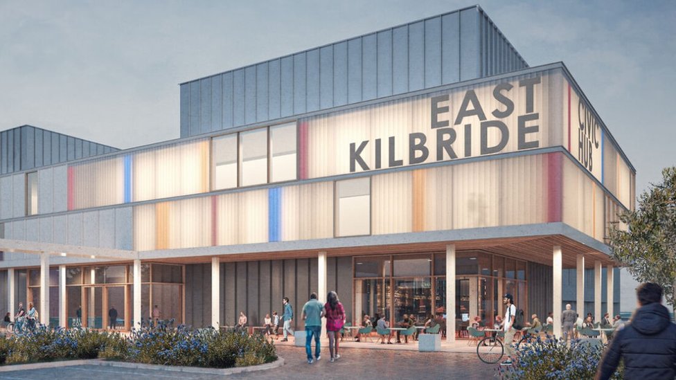 Plans to demolish a third of east kilbride town centre revealed