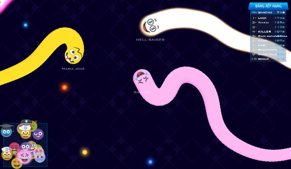 Game slitherio