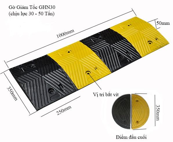 Gờ giảm tốc ô tô