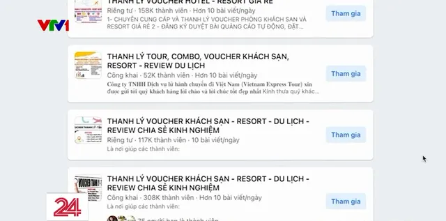 Cảnh báo lừa đảo khi mua voucher du lịch qua mạng xã hội