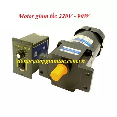 Motor giảm tốc 220v 90w
