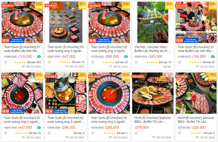 Mua e-voucher kichi kichi, giải pháp tiết kiệm chi phí cho các tín Đồ buffet lẩu