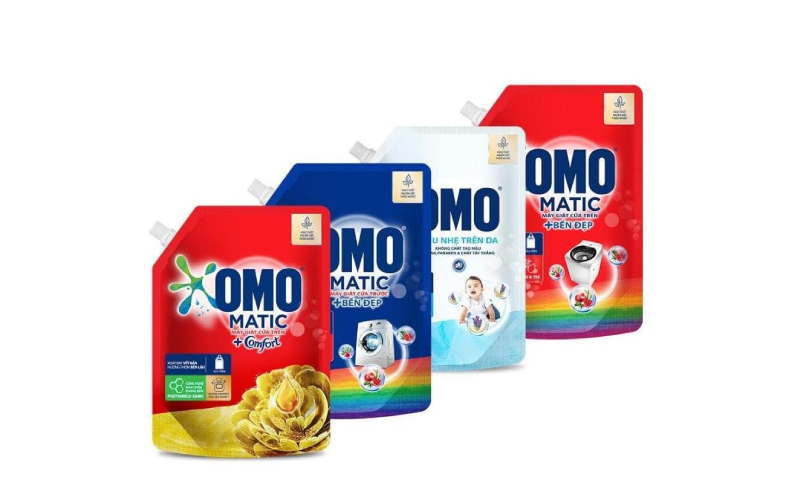 Review chi tiẾt  loẠi nƯỚc giẶt omo