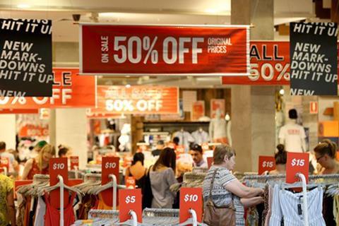 Flash sale for australian shopping