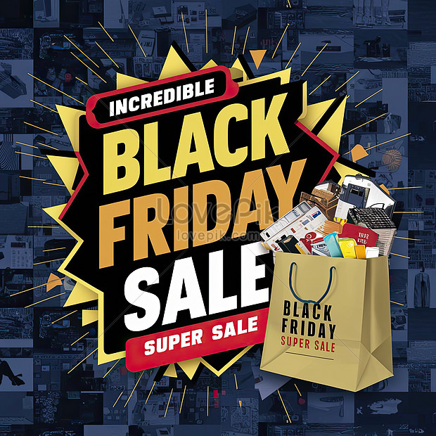 ảnh black friday super sale banner with shopping bag background tải xuống  miễn phí ảnh logotype business collection đẹp trên lovepik