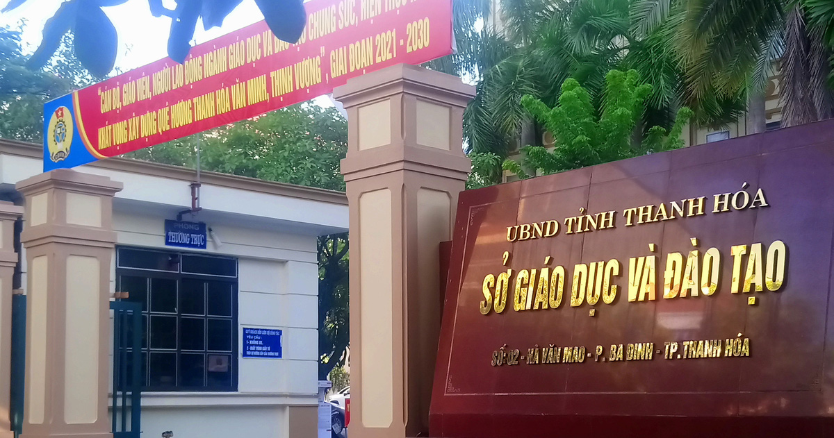 Nguyên giám đốc sở giáo dục