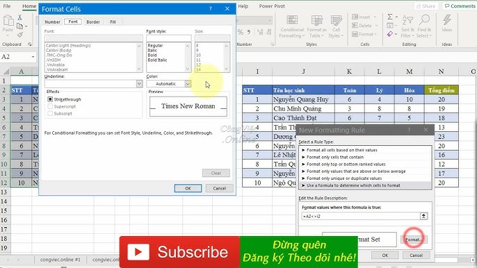 Cách so sánh và highlight giÁ trỊ khÁc nhau giữa  bảng trong excel