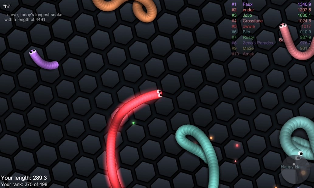 Tải game slitherio