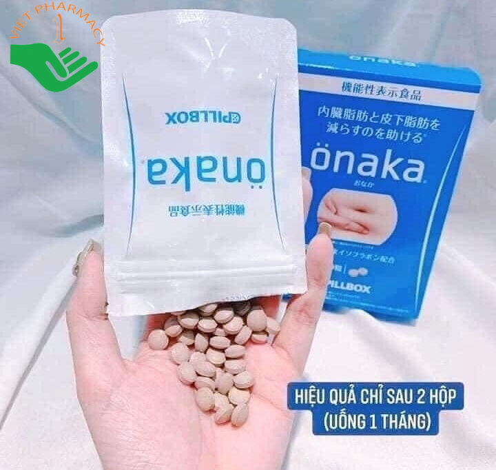 Review viên uống giảm mỡ bụng onaka pillbox nhật bản chi tiết nhất