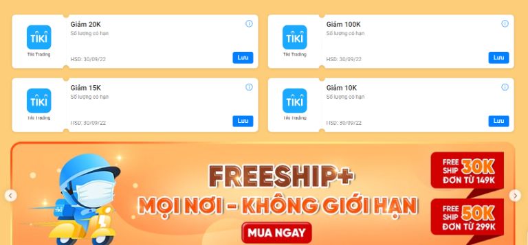 Mã giảm giá tiki trading hướng dẫn cách tìm và sử dụng